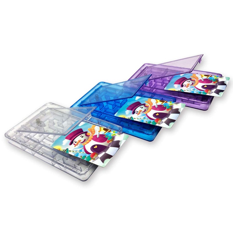 CCGGAD Maze Intellect Game,Gift Card Holder Maze,Stocking Stuffers for Kids,Teens or Adults,Interesting Money Puzzle Boxes for Cash or Gift Cards(3Pcs) - Image 1